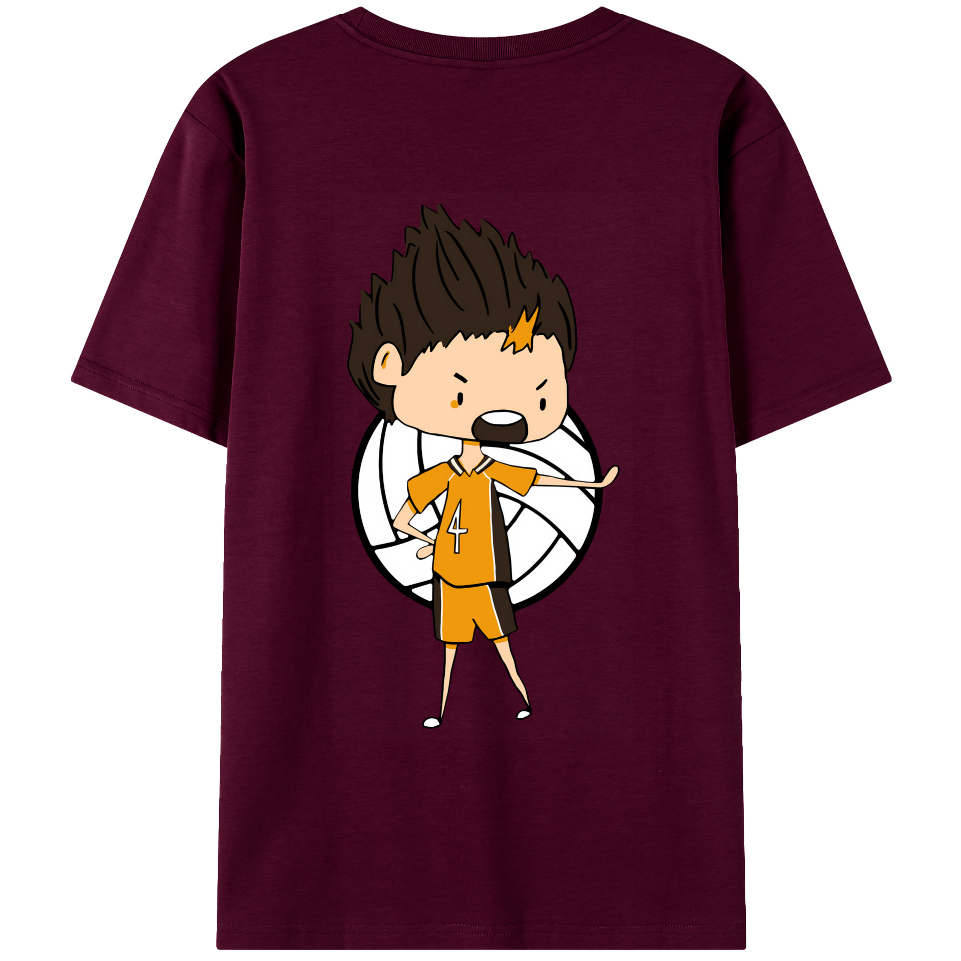 （画像用） ハイキュー!! Haikyu!! レディース半袖Tシャツ(バックプリント)
